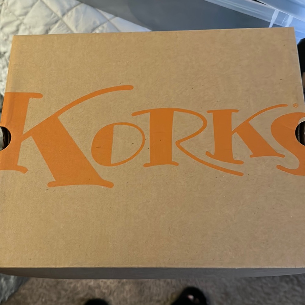 Kork strappy clog